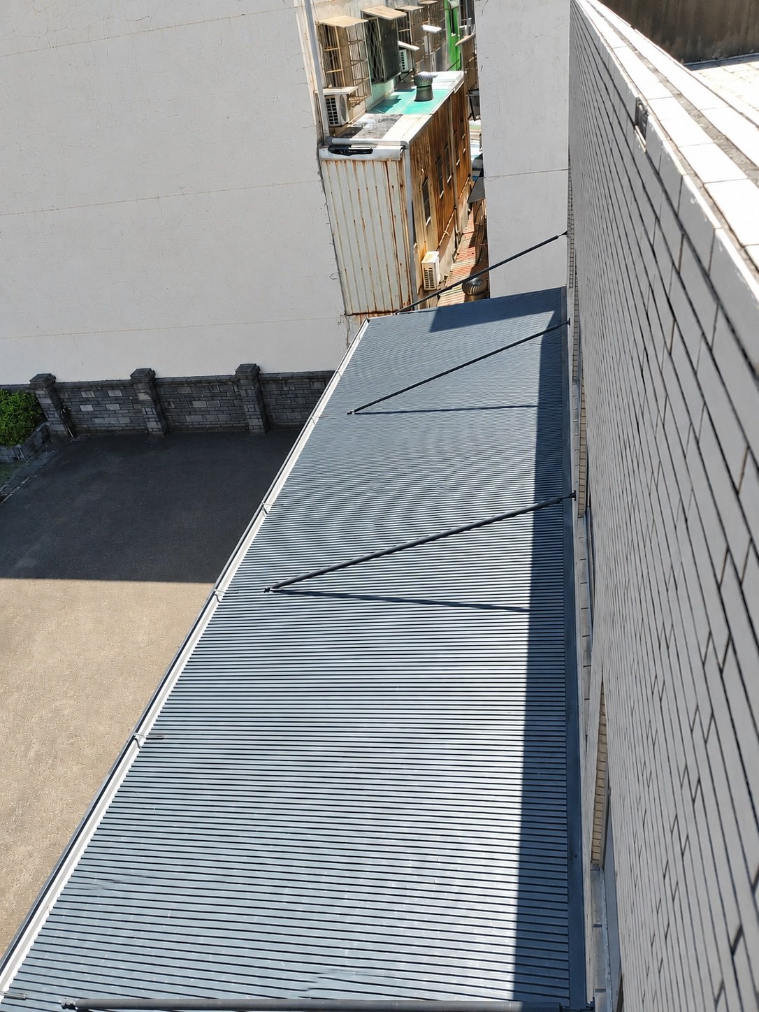 長城鋁板採光罩